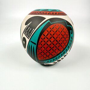 Mata Ortiz Pottery Lucero Osuna Silveira Mexico Chihuahua Vase Jar